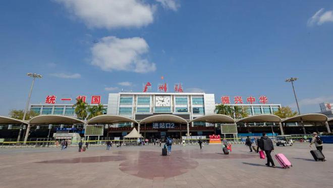 广州站现代化交通枢纽的魅力之旅，最新图片一览