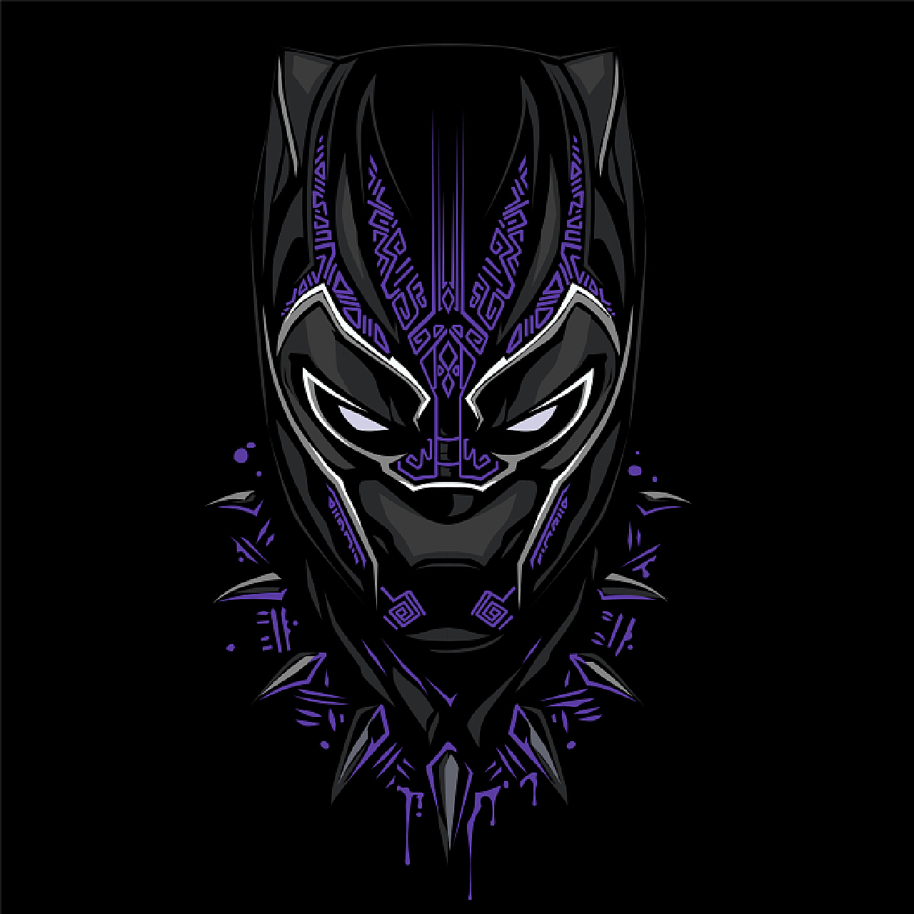 黑豹最新头像,森林中的温情日常风采