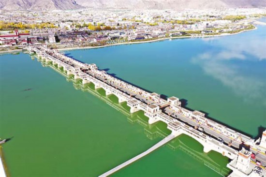 拉萨最新桥梁，自然美景之旅与内心宁静之地的探索